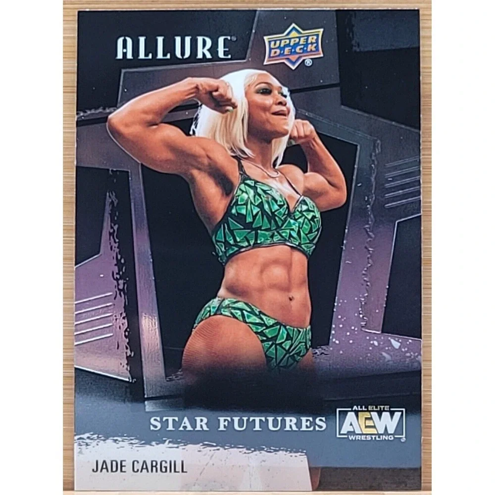 2022‎ UPPER DECK AEW ALLURE JADE CARGILL STAR FUTURES ROOKIE RC